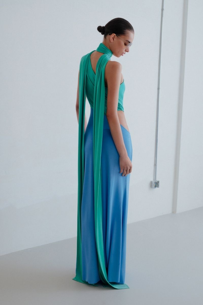 LEILA MAXI DRESS IN DREAMY PASTELS | CULT MIA