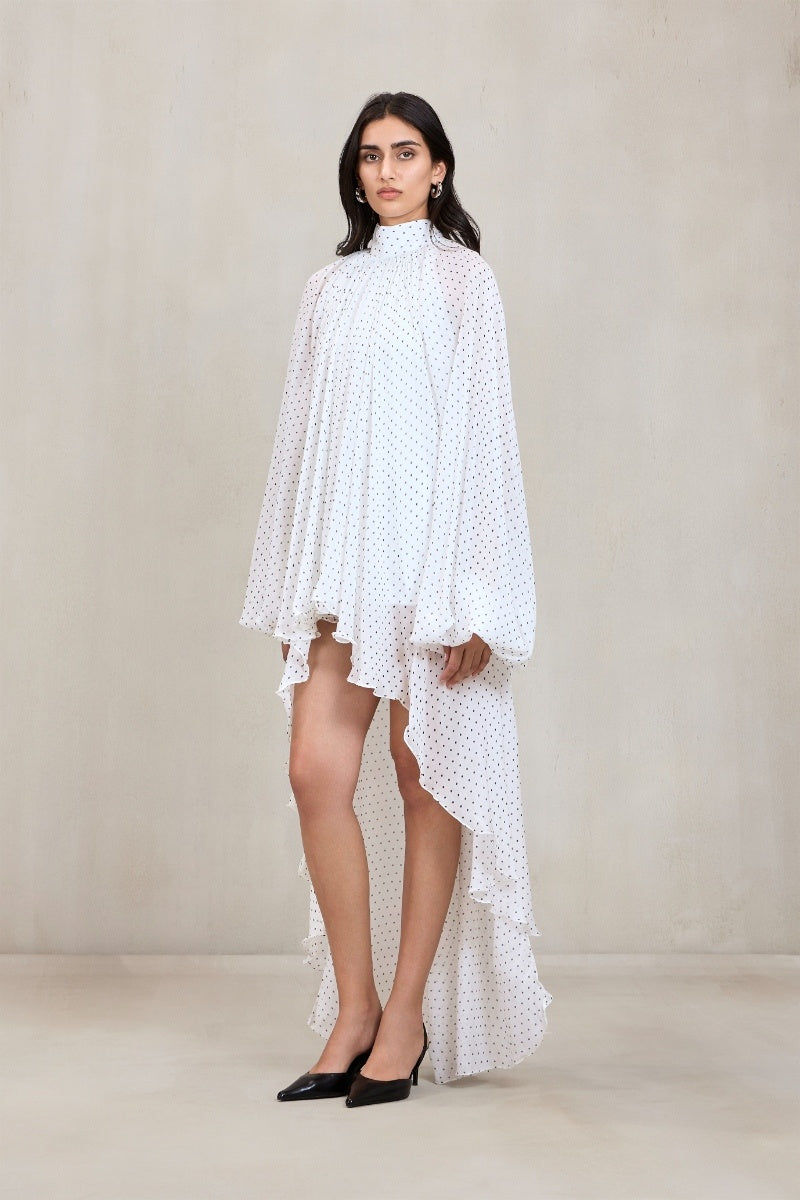 PAIGE DRESS IN OFF WHITE