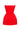 RED QUILTED MINI DRESS | Compte Spain | CULT MIA