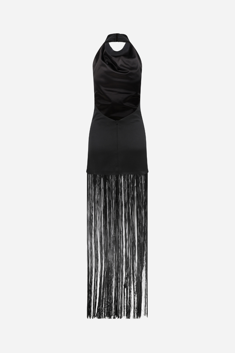 ANIKA DRESS IN BLACK - CULT MIA