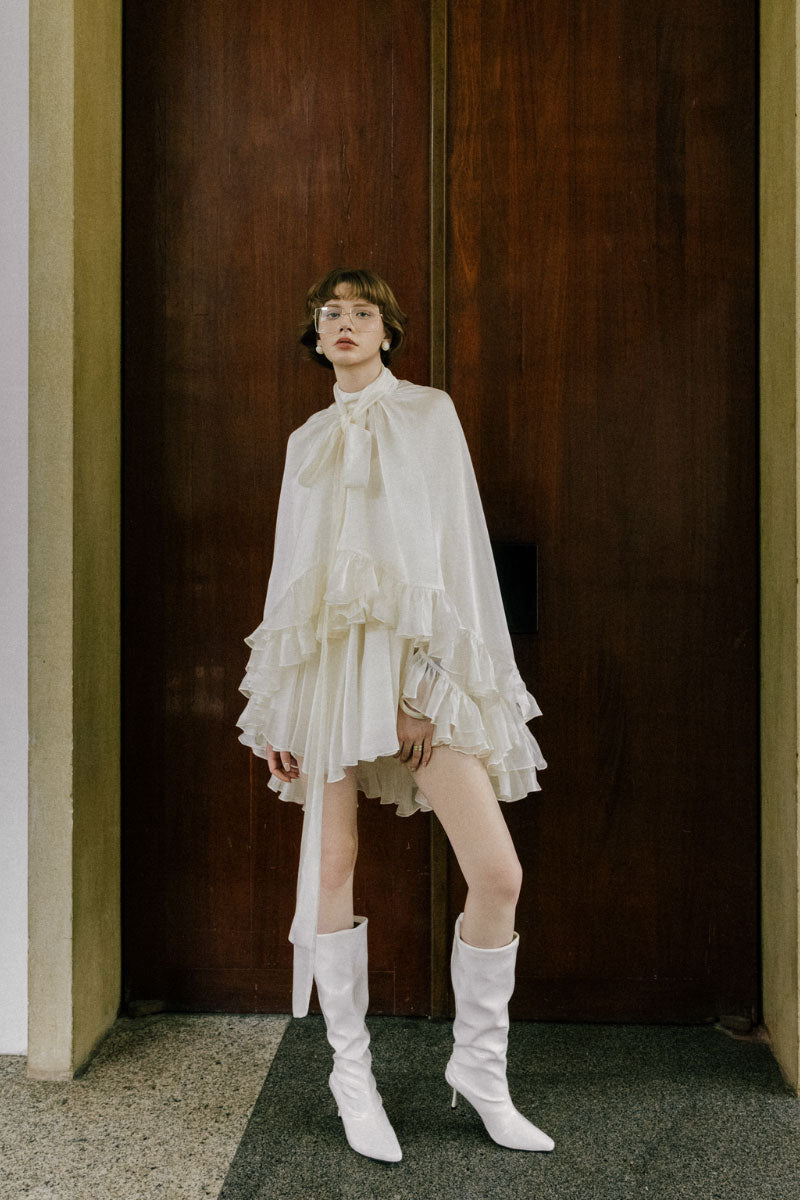 White Plan Monarch Dress mini dress featuring a stylish design with a fitted silhouette and elegant detailing.