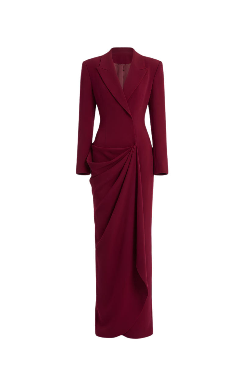 CRIMSON BORDEAUX DRESS | CULT MIA | Le Thanh Hoa CRIMSON BORDEAUX DRESS | CULT MIA | Le Thanh Hoa