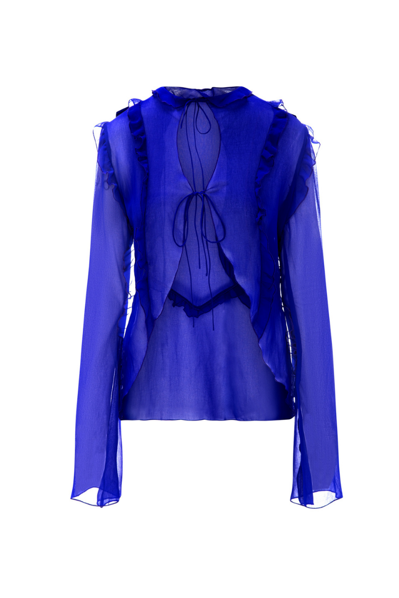 Suncillo PINA top, stylish sleeveless blouse with a relaxed fit, featuring a vibrant pattern and lightweight fabric.