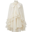 White Plan Monarch Dress mini dress, stylish and elegant with a fitted silhouette, shown in a flattering front view.
