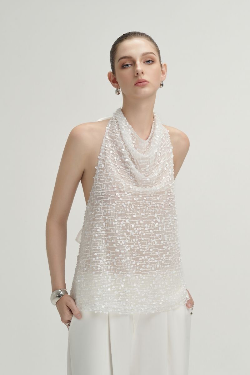 EDEN TOP IN WHITE - CULT MIA