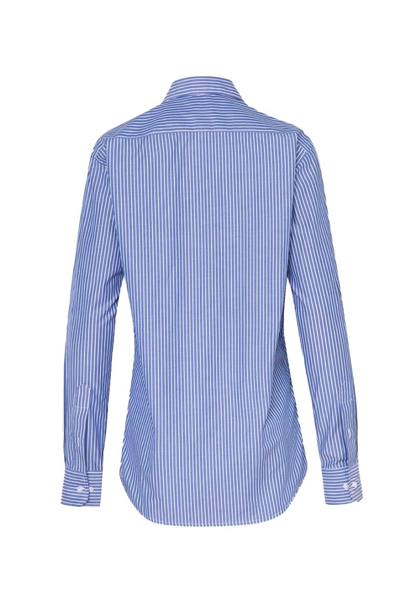 MARION BLUE STRIPES SHIRT - CULT MIA