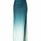Blue gradient maxi skirt from Aquarel Studio featuring flowing fabric and a stylish, elegant design.