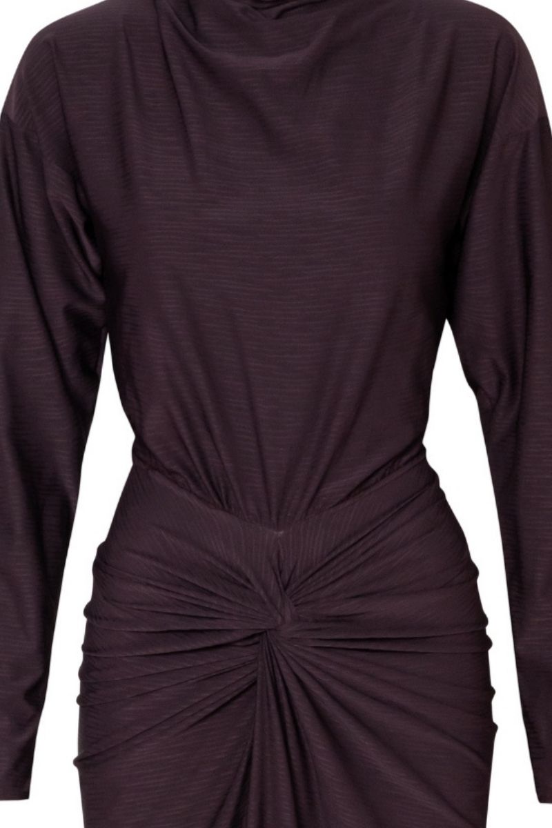 ROMEO DRESS IN ESPRESSO - CULT MIA