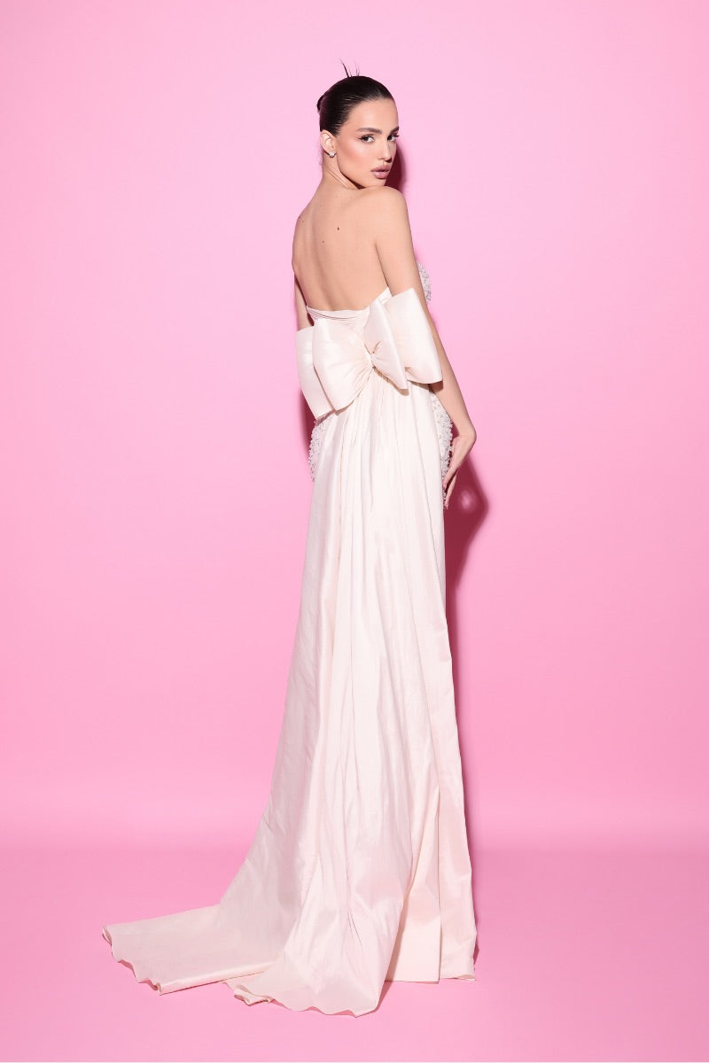 CARLENDA DRESS IN VANILLA - CULT MIA