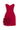 NOUR STRAPLESS 3D FEATHER TRIMMED ROSE CREPE MINI DRESS - CULT MIA