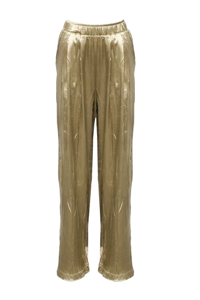 SAKA OLIVE RELAXED FIT PANTS - CULT MIA