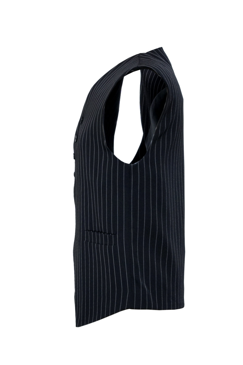 VIVIEN TAILORED BLACK WAISTCOAT - CULT MIA