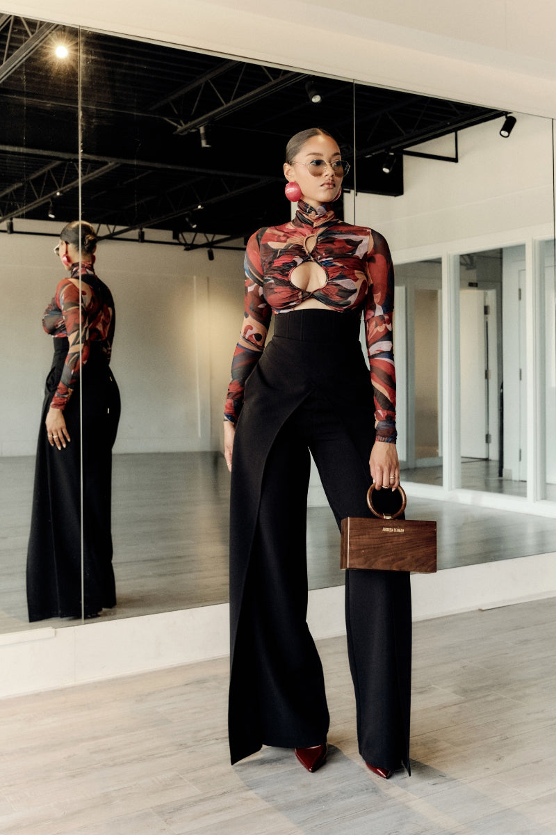 Pantalon corset Vira noir