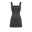 NAIVE MINI SATIN DRESS