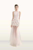 Arti Apparel Flarin Maxi Dress featuring a flowy, elegant design with a fitted waist and sleeveless style, perfect for summer wear.