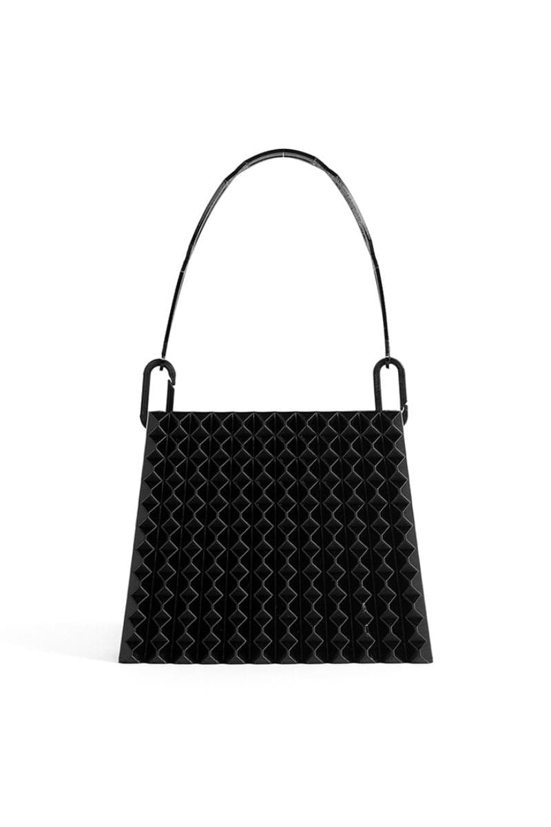 BLACK PRISM TOP HANDLE BAG - CULT MIA
