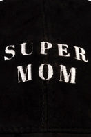 Bassigue super mom embroidered hat with adjustable strap and stylish design, perfect for casual wear.