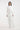 NADIA WHITE DRAPED GOWN - CULT MIA