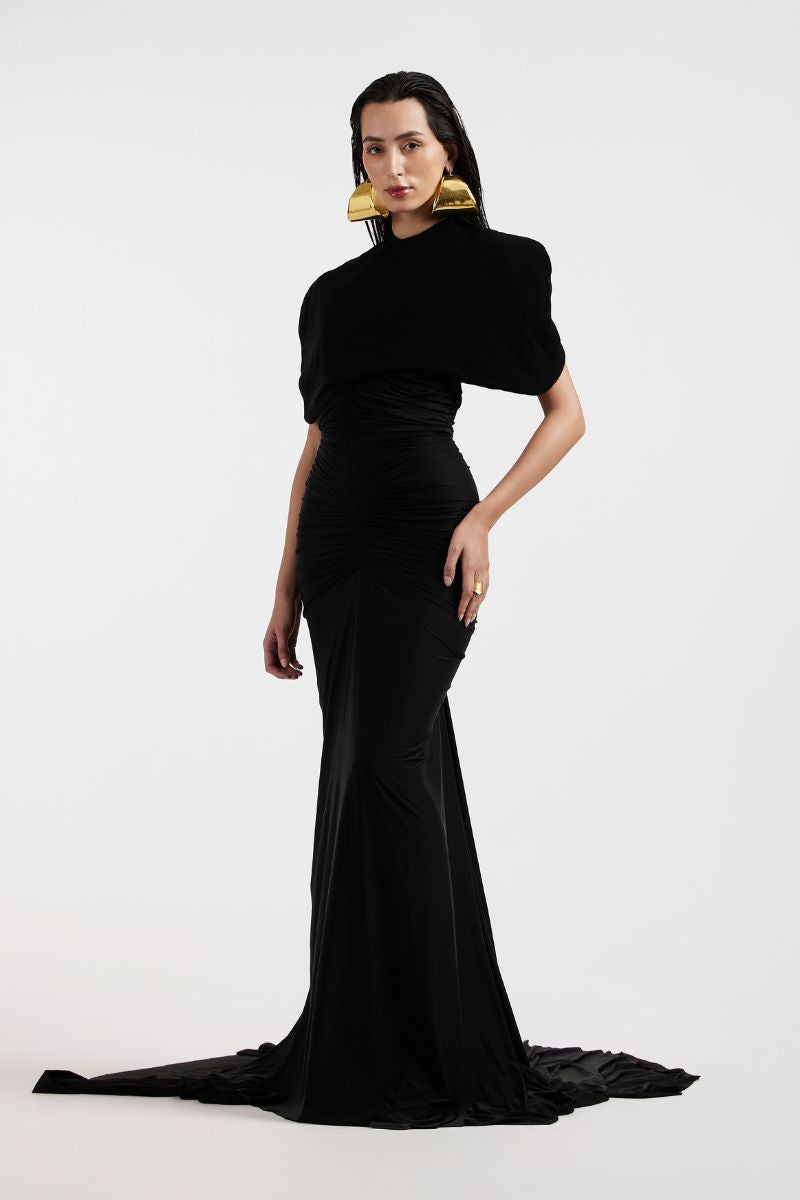ISADORA BLACK GOWN - CULT MIA