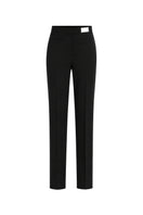 ARCED CREPE TROUSERS