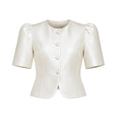 MEVY SATIN JACKET