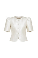 MEVY SATIN JACKET