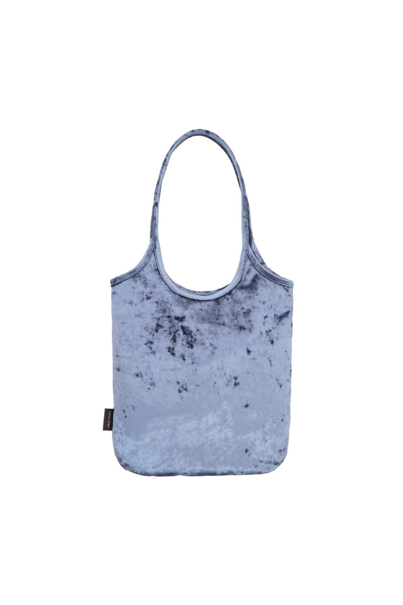 Gray GIGI shoulder bag by VIKELE STUDIO featuring sleek design and adjustable strap in a high-quality leather finish.