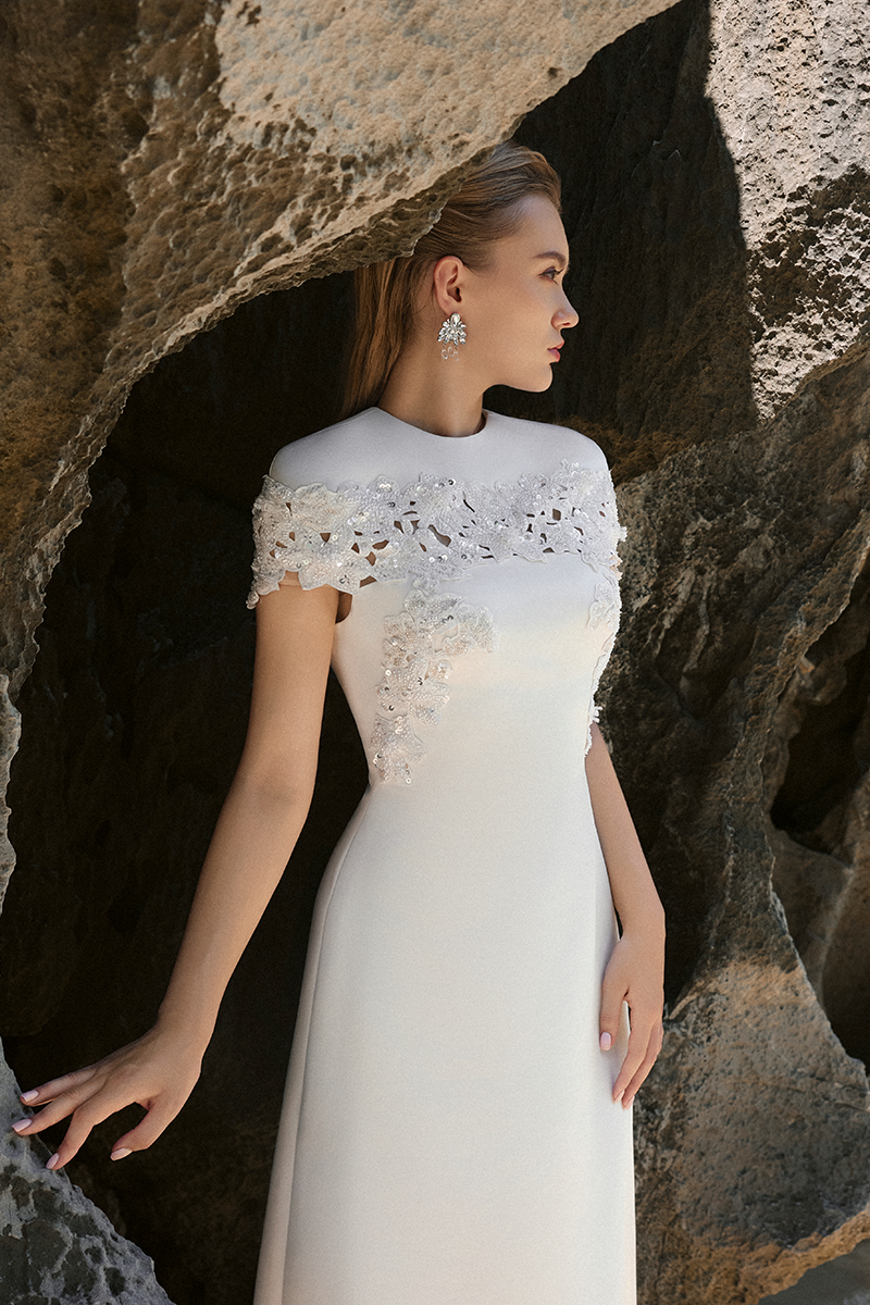 SATIN TAFFETA GOWN - CULT MIA