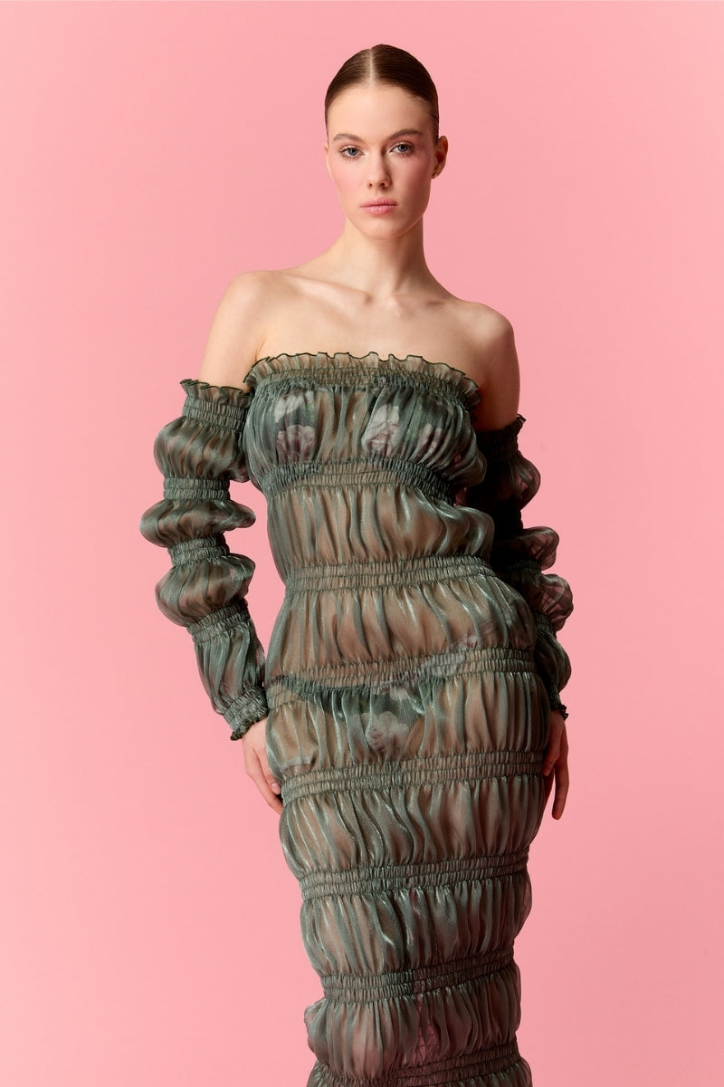 COCO GREEN COVER UP - CULT MIA