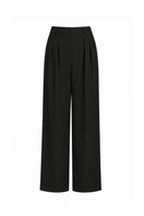 Lili Blanc Edge Trousers showing tailored pants with clean lines and a modern fit, made from smooth fabric.