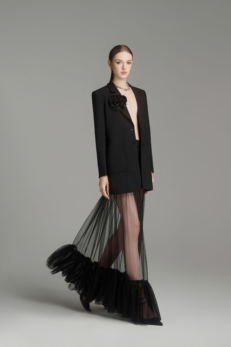 ONTARIO BLAZER IN BLACK - CULT MIA