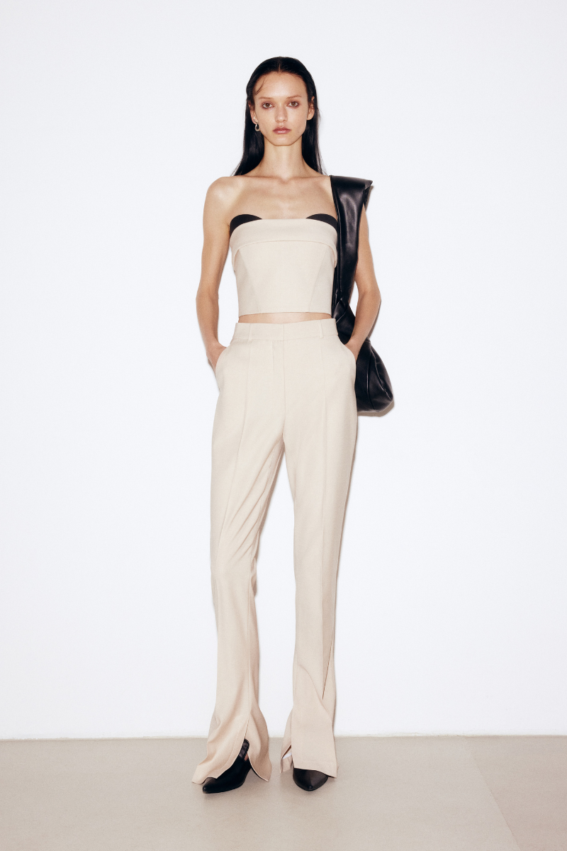 BEIGE WOOL MINI CORSET - CULT MIA