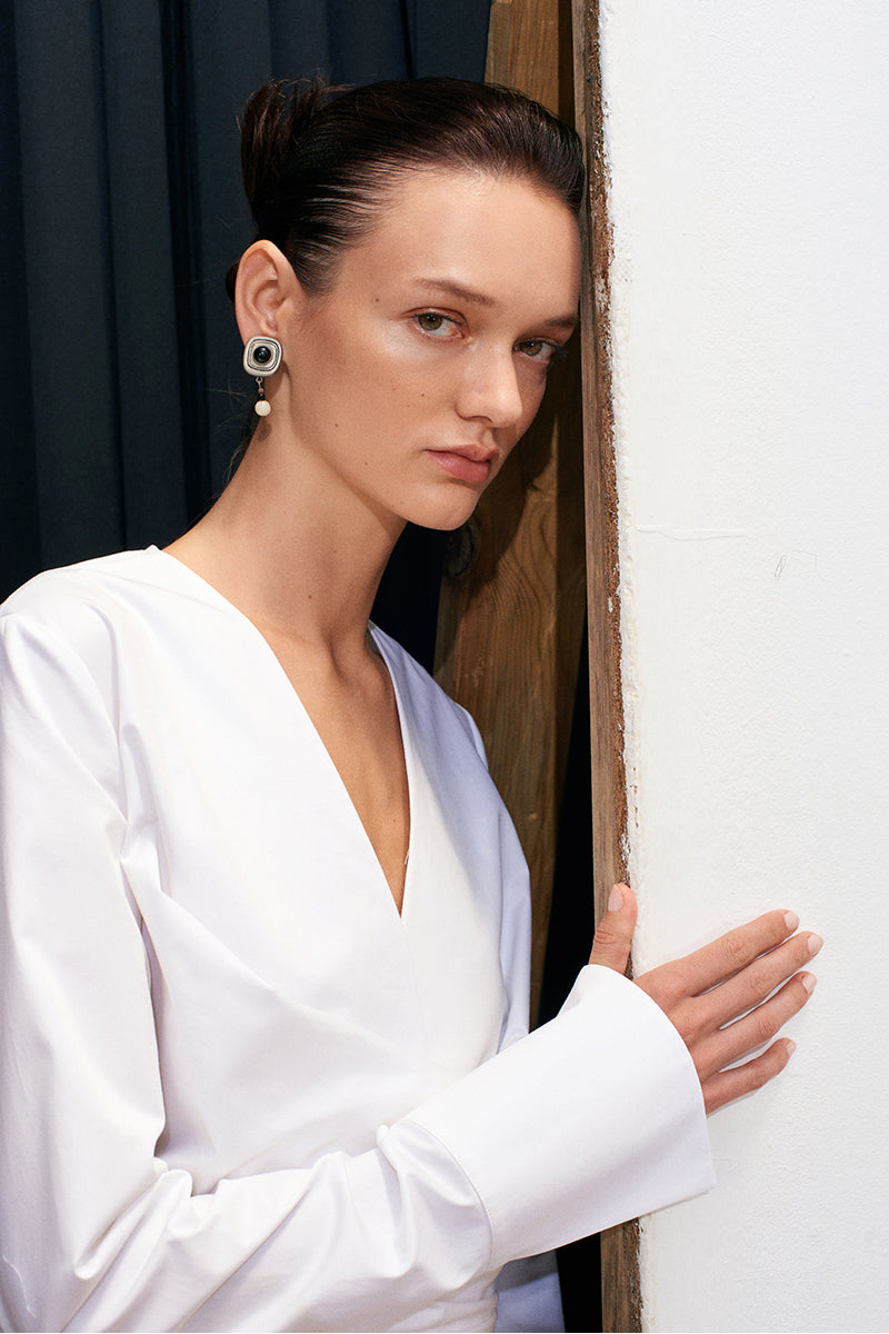 Acaria Studio Journey Shirt featuring a stylish, casual design with a comfortable fit and button-down style in soft fabric.