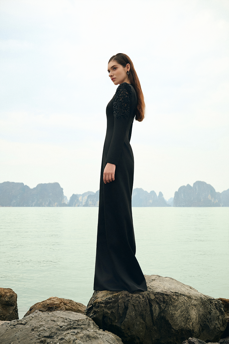 LYCRA TAFFETA GOWN - CULT MIA
