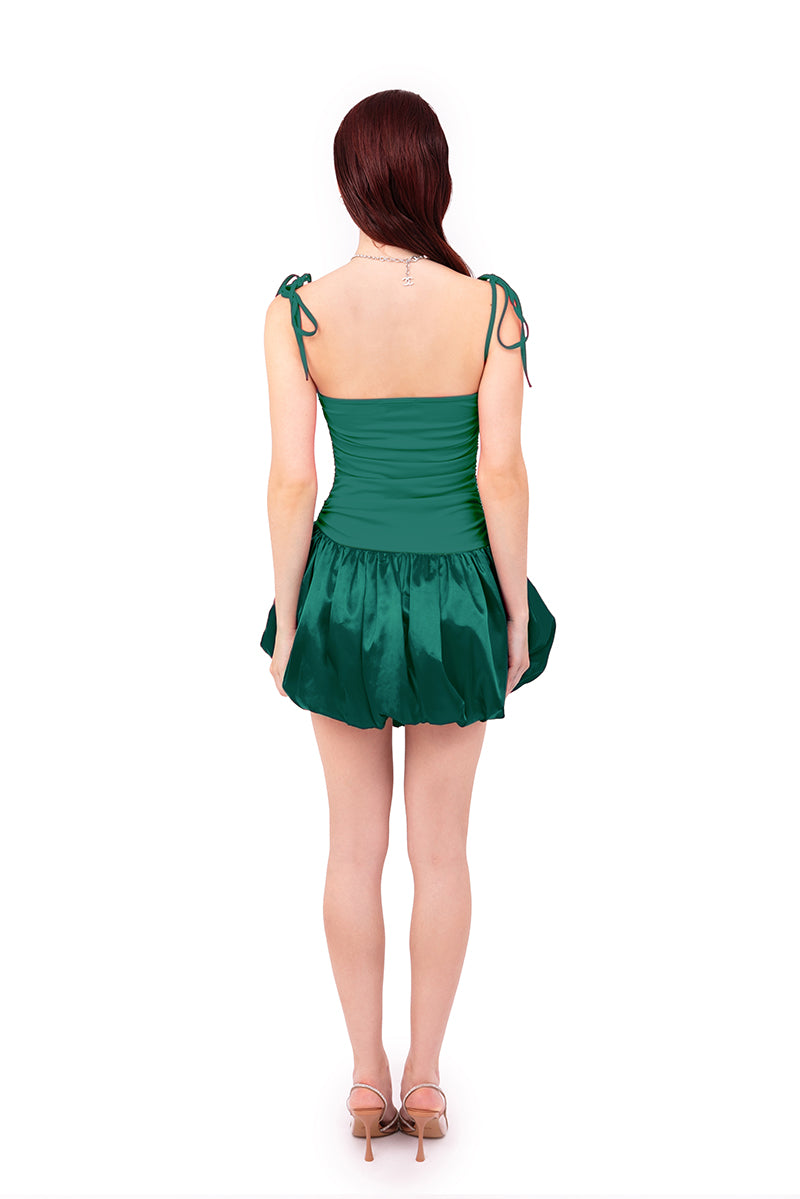 ALEXA SATIN MINI DRESS - CULT MIA