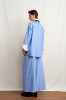 Blue Soul Pants by Acaria Studio, stylish casual pants with a relaxed fit and modern design, shown in a natural pose.