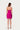 FUCHSIA ASYMMETRIC CUT-OUT MINI DRESS - CULT MIA