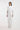 VALERIA WHITE DRAPED GOWN - CULT MIA