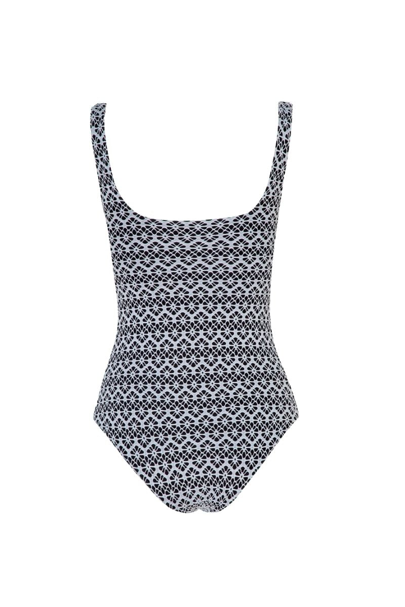 ANTOINIETTE IVORY FLOWERS ONE-PIECE SWIMSUIT - CULT MIA