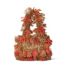 Onalaja ZAZA MINI IN Gold top handle bag with a sleek design and gold finish, featuring a structured shape and elegant handle.