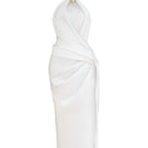 Do Long Calla Lily Midi Dress featuring a floral print, sleeveless design, and elegant midi length for a sophisticated look.