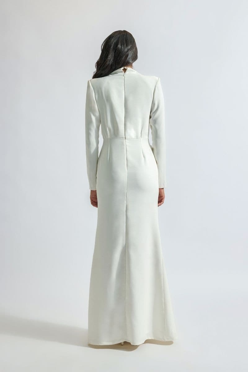 Deme By Gabriella CULT MIA X DEME maxi dress in flowing fabric with a stylish pattern and elegant design for women.