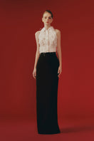 Elegant lace co-ord set by Margée Atelier featuring intricate lace details and a stylish, coordinated design.