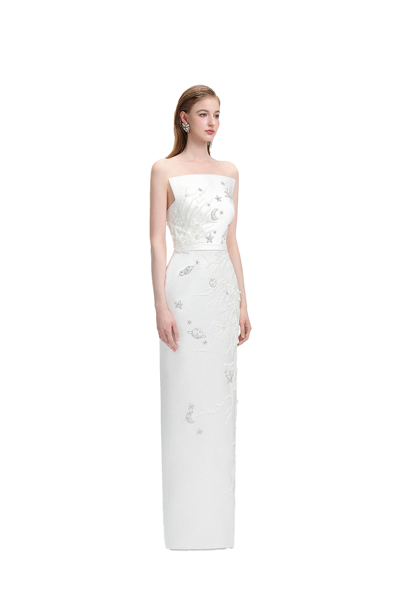 Tracy Studio Strapless Straight Across Maxi Dress | Cult Mia Tracy Studio Strapless Straight Across Maxi Dress | Cult Mia