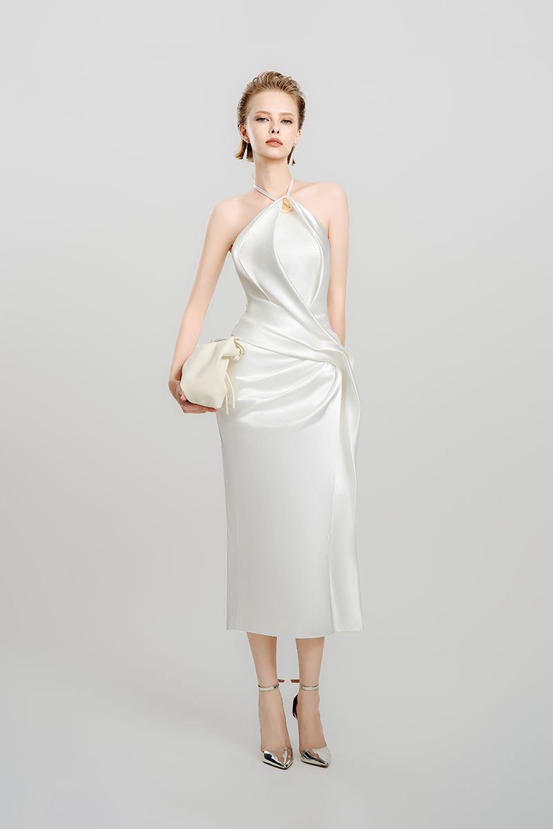 CALLA LILY MIDI DRESS - CULT MIA