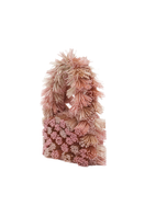 Onalaja ZAZA pink top handle bag with a sleek design and structured shape, perfect for stylish everyday use.