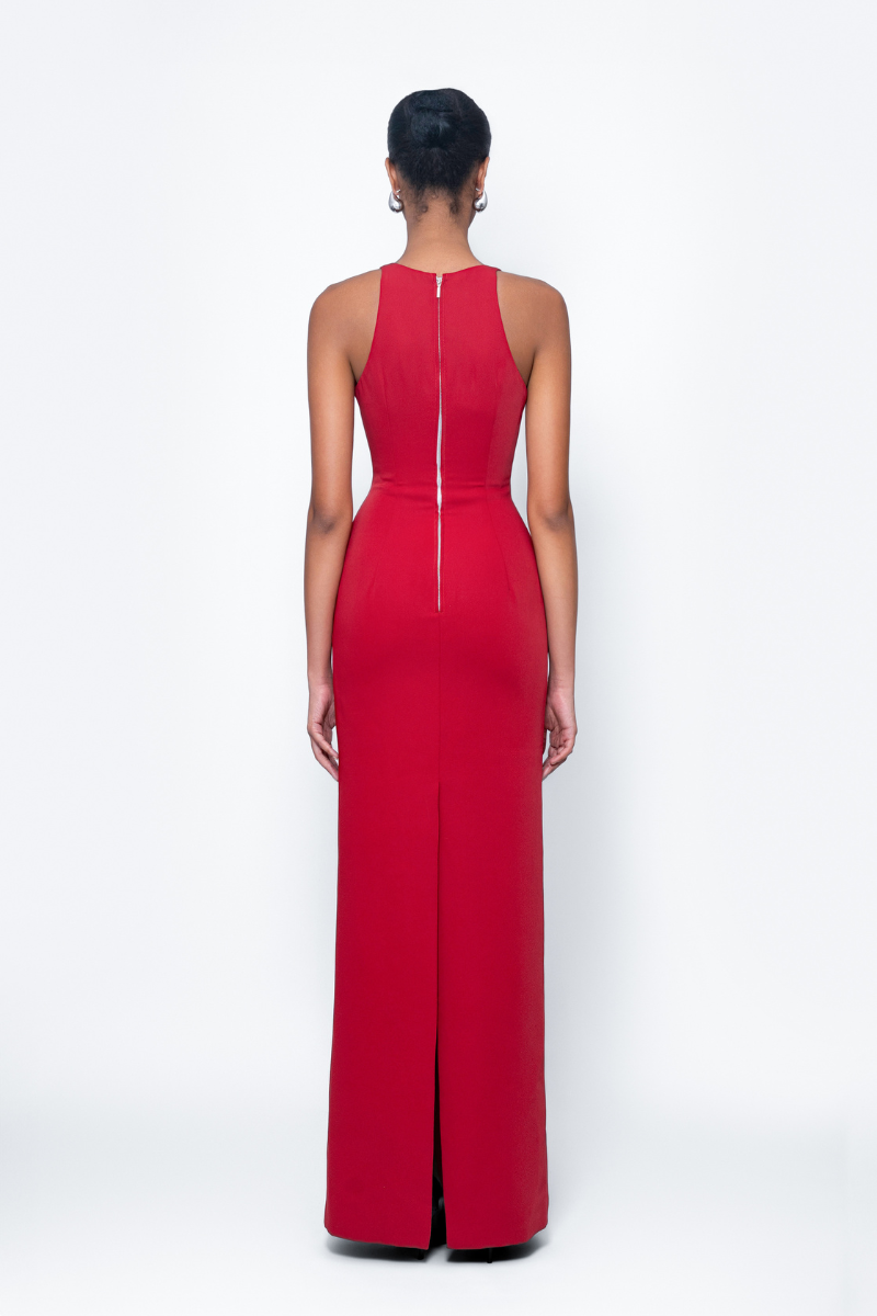 MELTING MAXI DRESS IN RED - CULT MIA