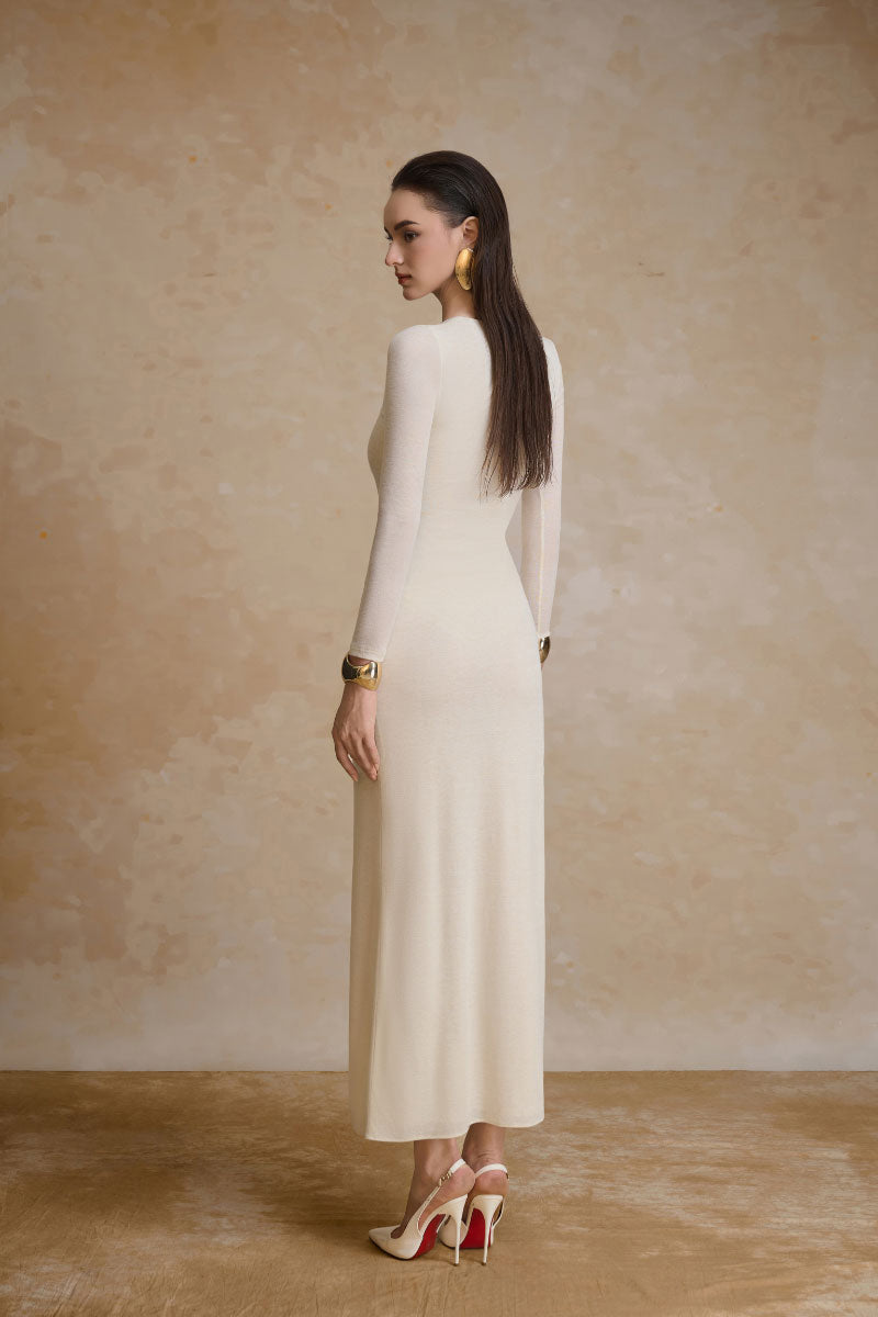 Golden maxi dress by Arti Apparel featuring a flowing fabric and elegant design perfect for special occasions.