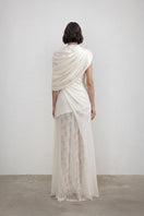 Elegant Deme By Gabriella Darcy Dress gown with flowing fabric and intricate details, perfect for formal occasions.