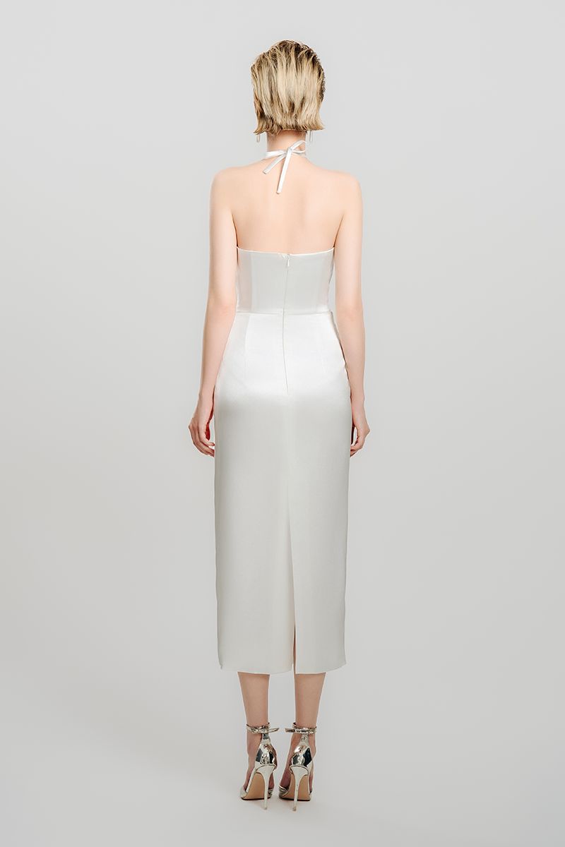CALLA LILY MIDI DRESS - CULT MIA